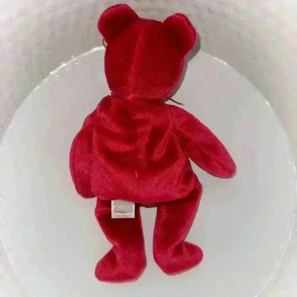1999/Ty Beanie Baby “Valentina” Plush Stuffed/PE Pellets/China/5th gen hang tag - Picture 10 of 14